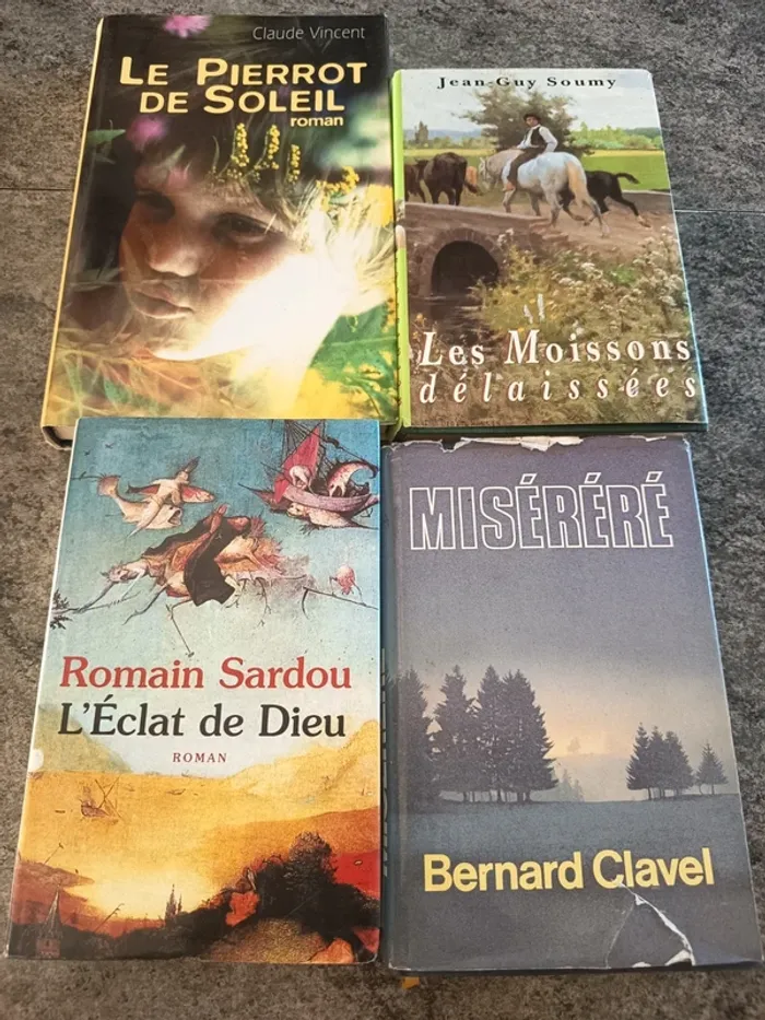 Lot 4 fiction contemporaine édition France loisirs