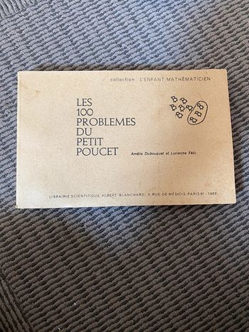 Les 100 problèmes du petit poucet