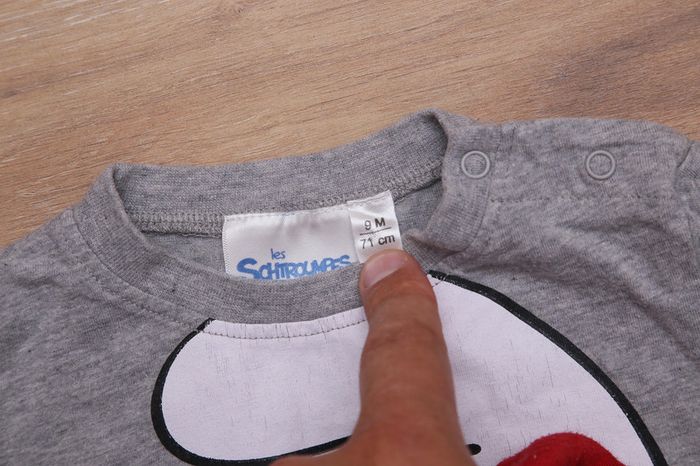 T-shirt Schtroumpf - photo numéro 2