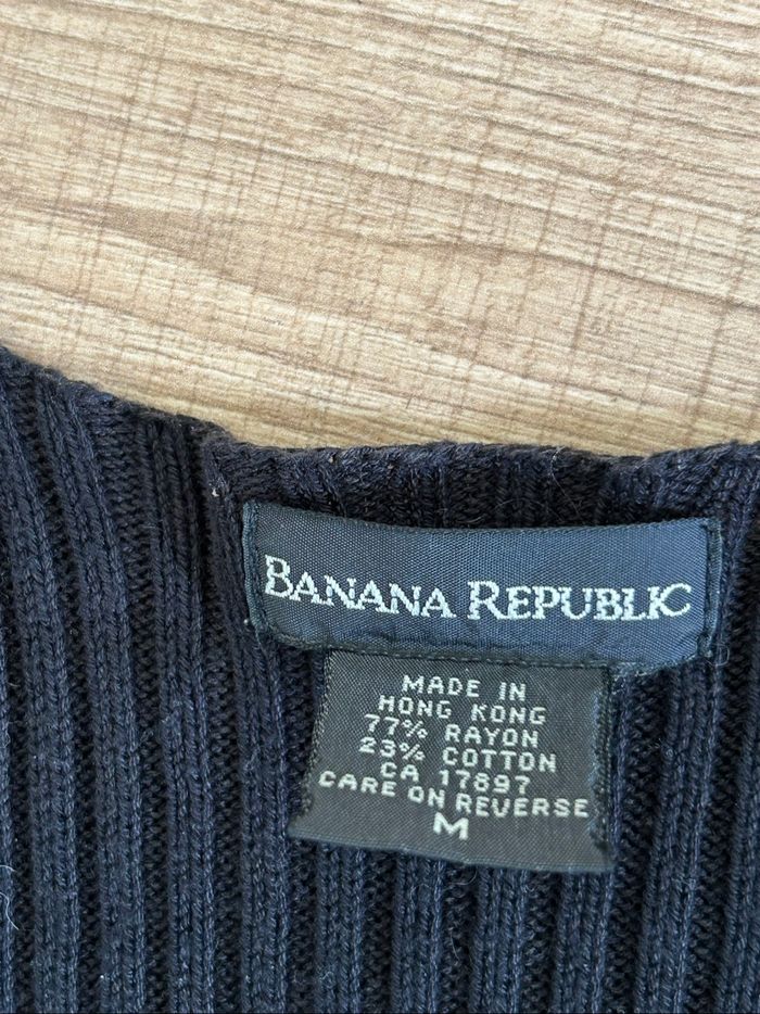 Robe pull noire à manches courtes Banana Republic taille M TBE - photo numéro 10