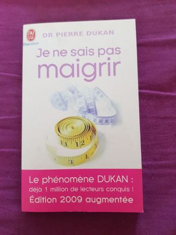 Je ne sais pas maigrir