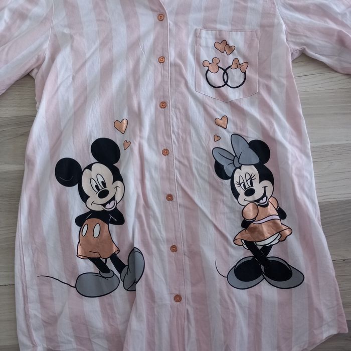 Chemise femme rose imprimée Disney taille 38 - photo numéro 5