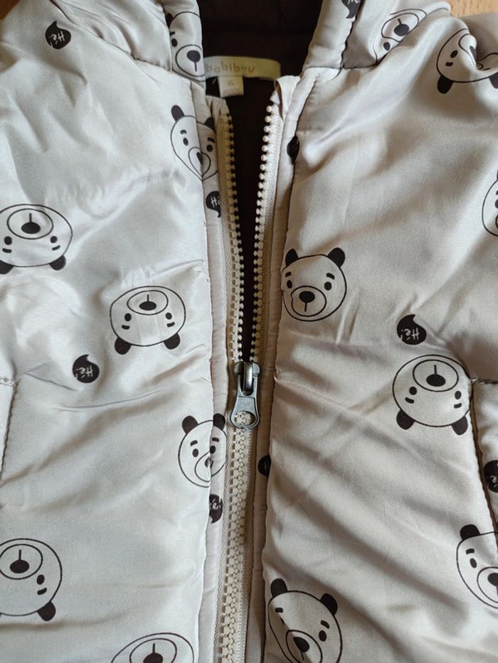 Doudoune chaude doublée neuf Babibou en 6M - photo numéro 5