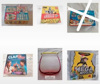 Lot jeux de société