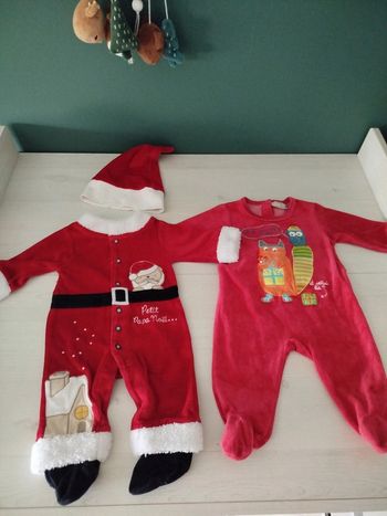 Lot pyjamas Noël