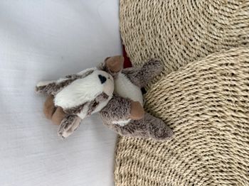 DANI SOS DOUDOU BOUC CHINE MARRON BLANC