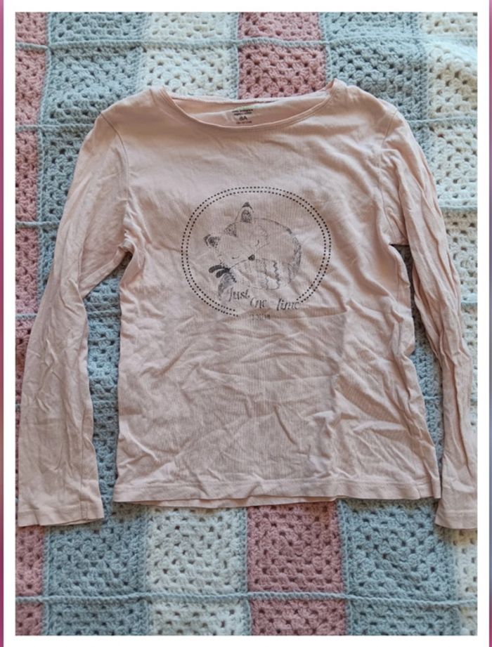 T-shirt manches longues 8 ans