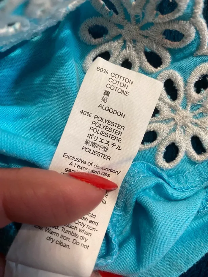Debardeur turquoise - photo numéro 4