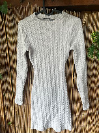 robe en laine dos nu