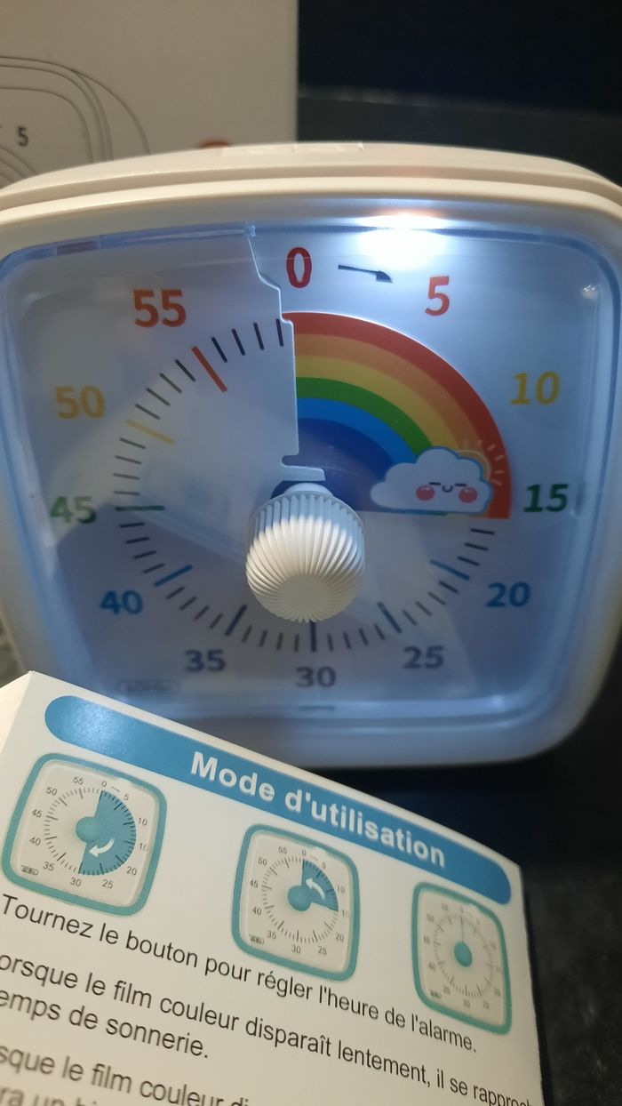 Minuteur timer visuel - photo numéro 5