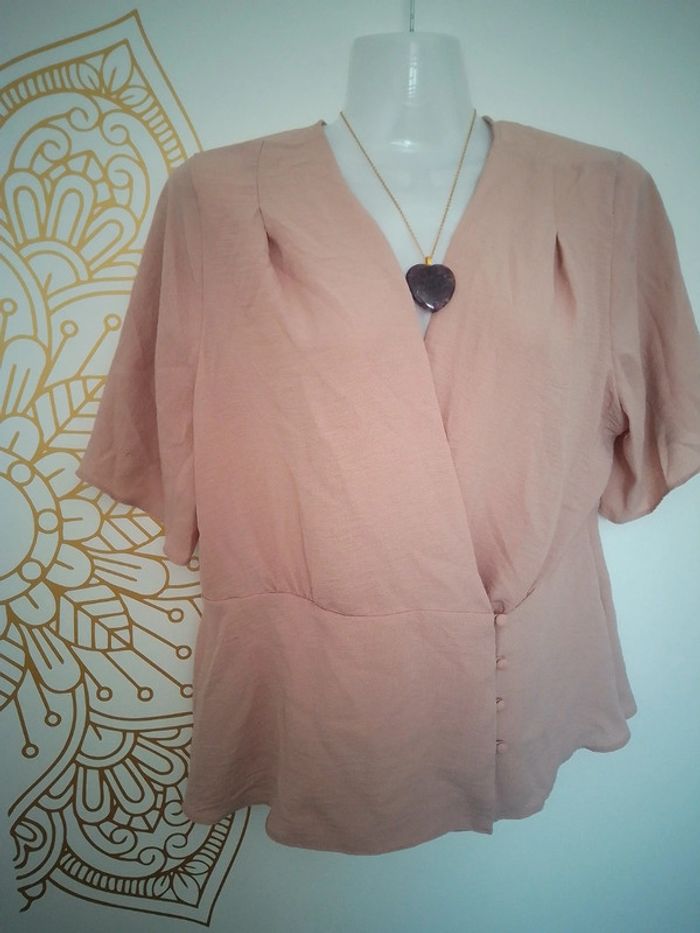 Chemisier cache coeur taille 44