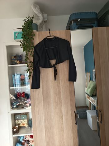 Gilet boléro noir - Taille Unique= S 36