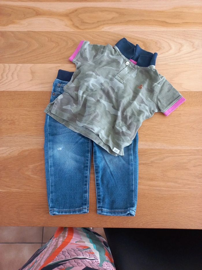 Ensemble garçon BabyGap taille 12-18 mois