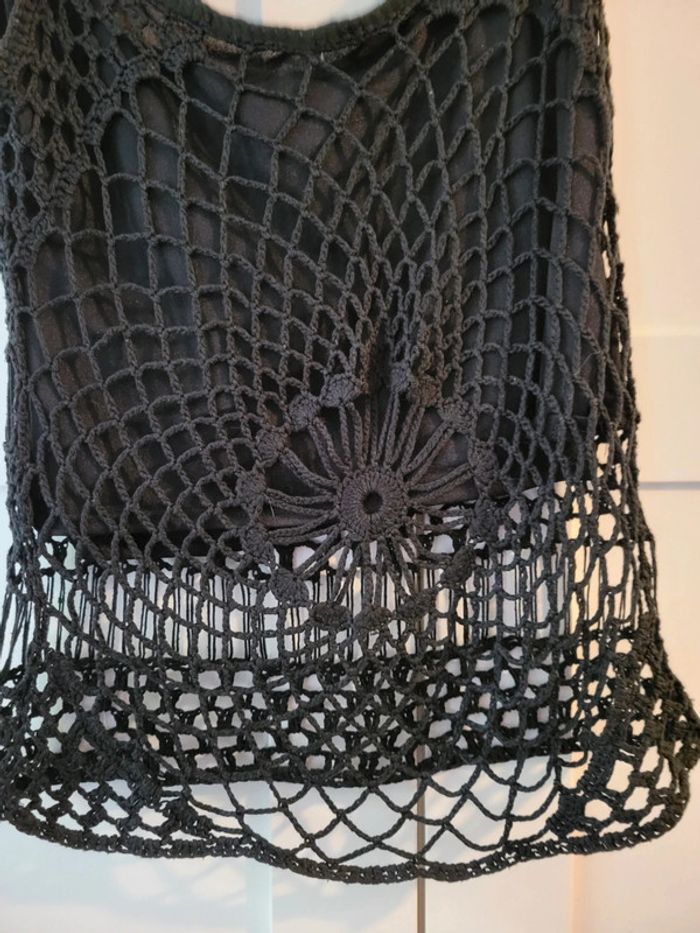 debardeur dentelle crochet - photo numéro 2