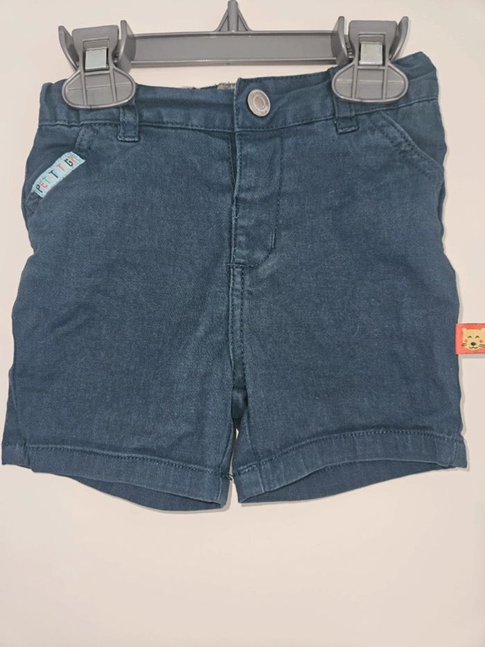 Short jean bébé
