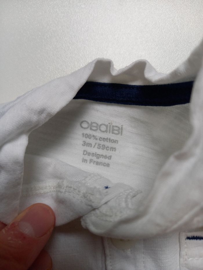 Tee shirt manches longues 3 mois - photo numéro 3