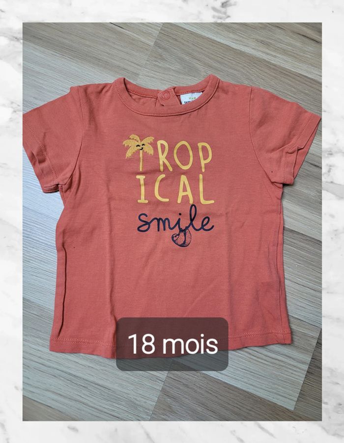 T shirt manches courtes 18 mois