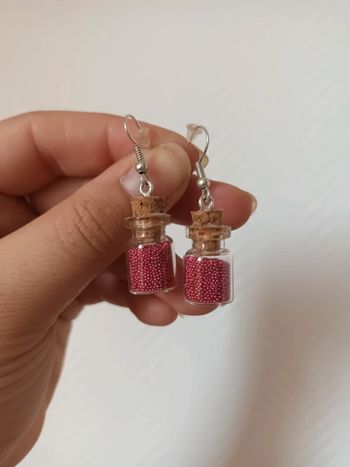 Boucles d'oreilles fioles