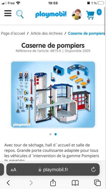 Caserne pompier