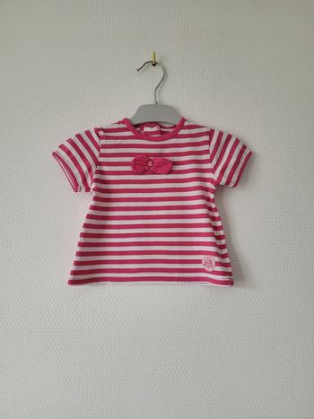 T-shirt bébérêve 6 mois TBE