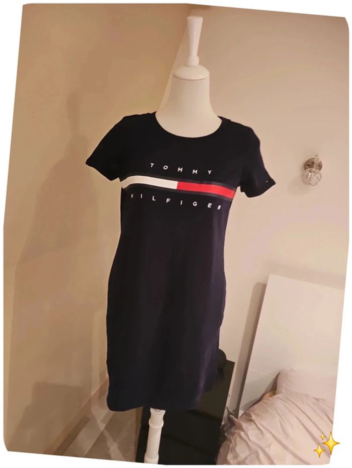 Robe sweat manches courtes tommy Hilfiger S