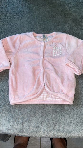 Gilet manches longues