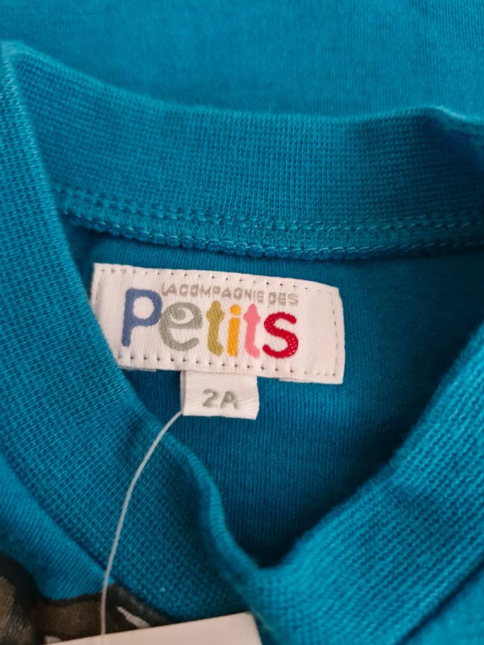 T-shirt manches longues enfant 2 ans La compagnie des petits Coton - photo numéro 4