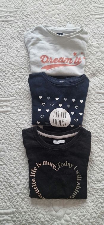 Lot de 3 sweats fille 6 ans
