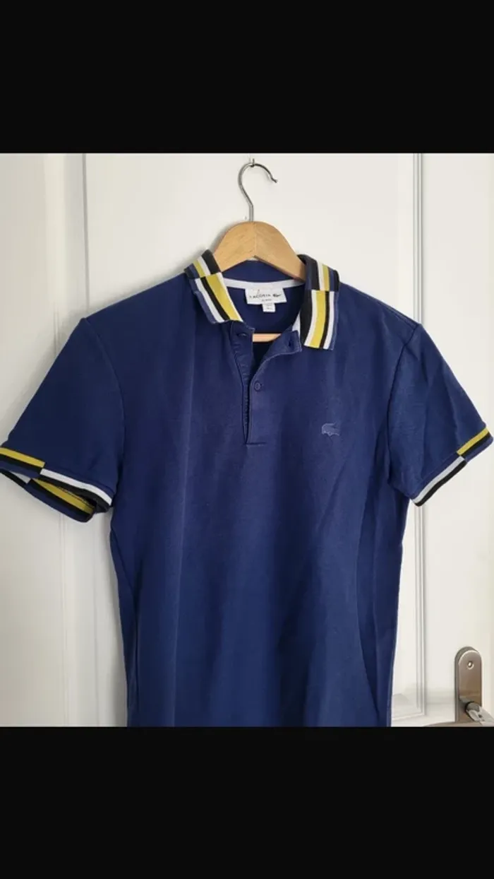 Polo manche courte lacoste taille 3 S coupe slim fit 100% coton - photo numéro 3