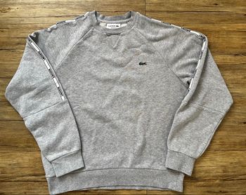 Pull Lacoste gris