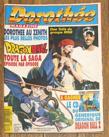 Dorothée magazine N°332 Janvier 1996 vintage