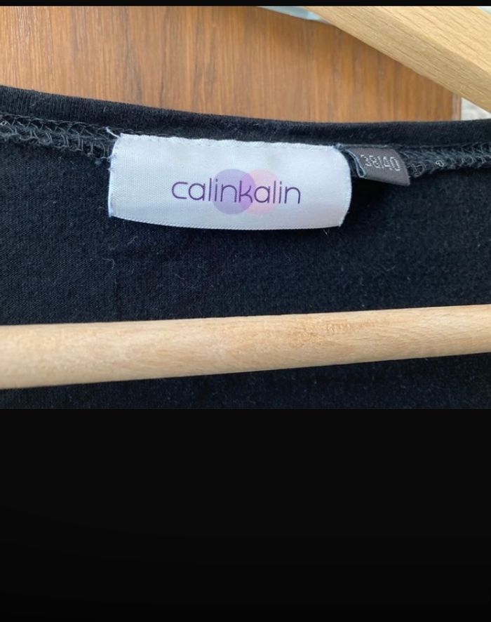 Tunique de maternité noire taille 38/40 - photo numéro 3