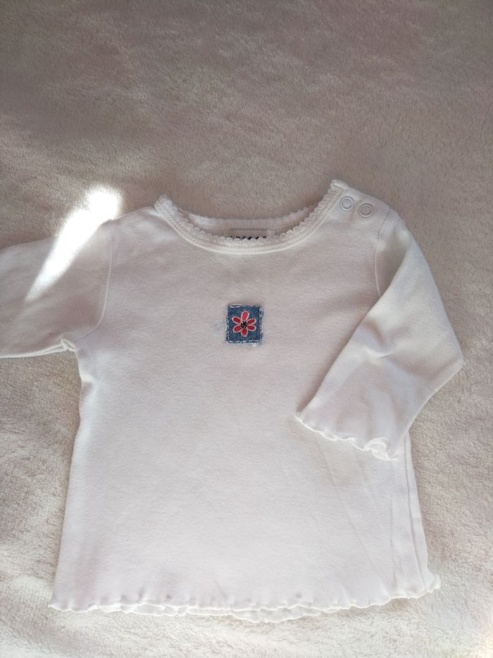 T-shirt manches longues 3 mois