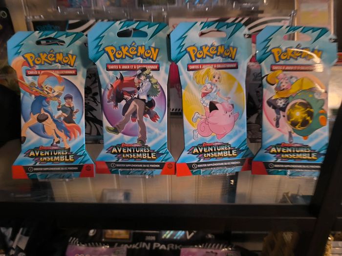 Pokémon – Artset EV09 Aventures Ensemble – Blisters carton scellés – Neuf