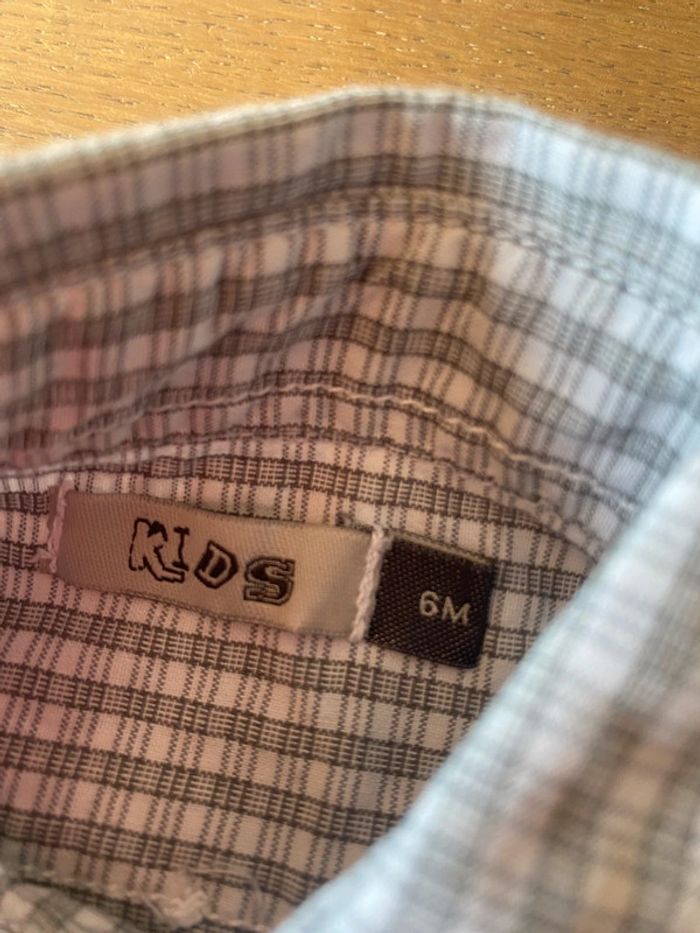 Chemise gris et blanc - photo numéro 3