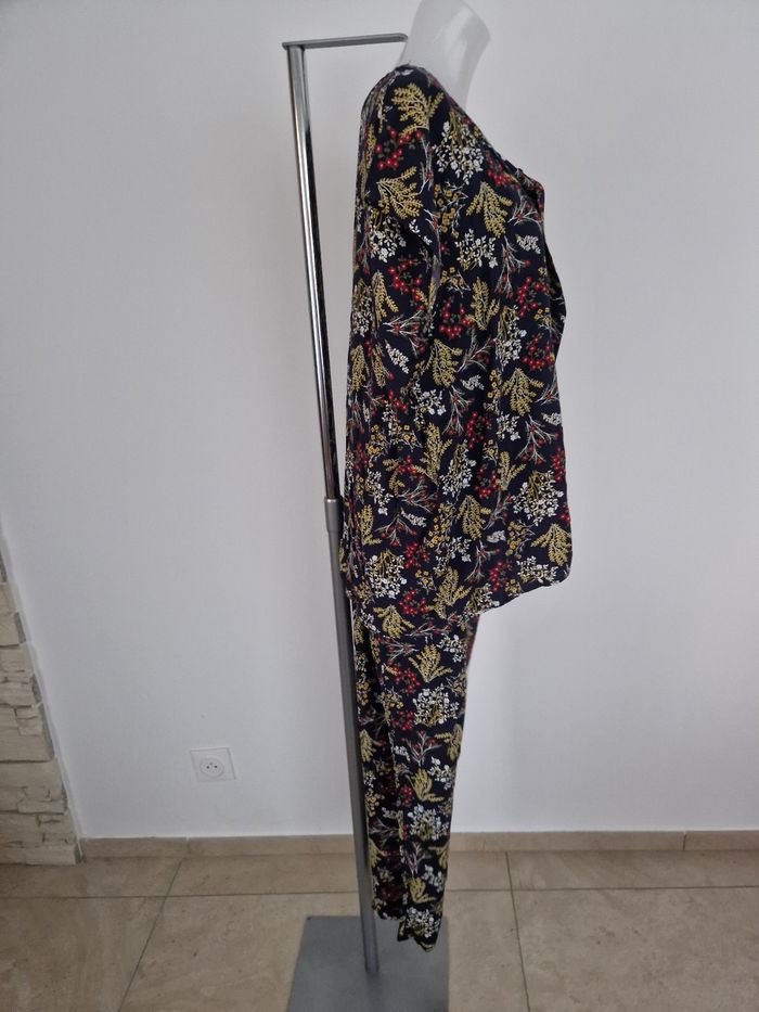 Ensemble bleu marine fleurie Balsamik - photo numéro 5