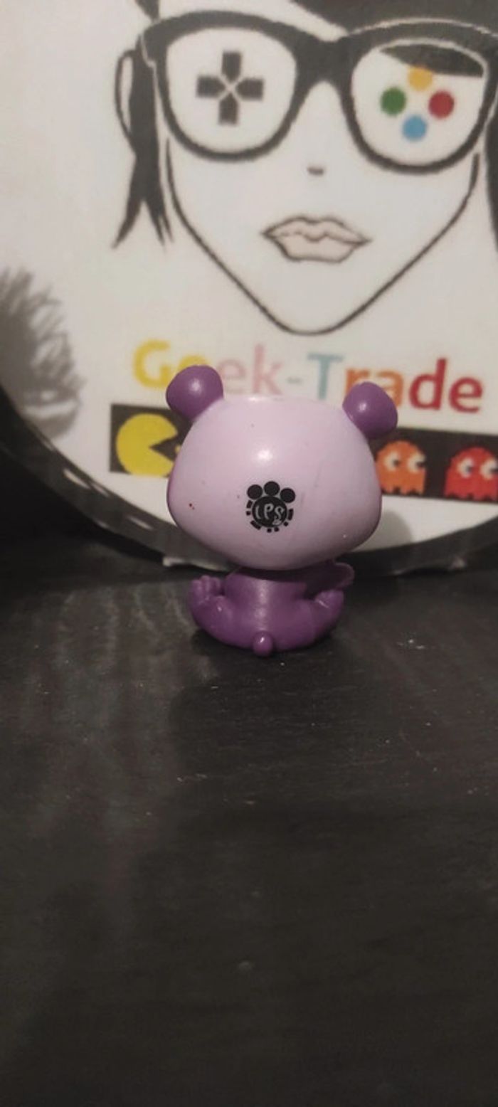 My Littlest Petshop LPS Pet Shop Panda Hasbro Authentic 254 Penny Ling - photo numéro 2