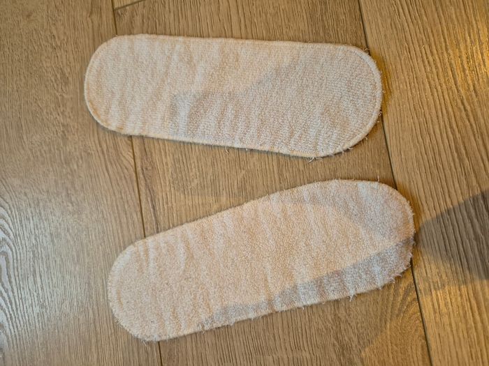 Lot de 2 inserts larges en coton