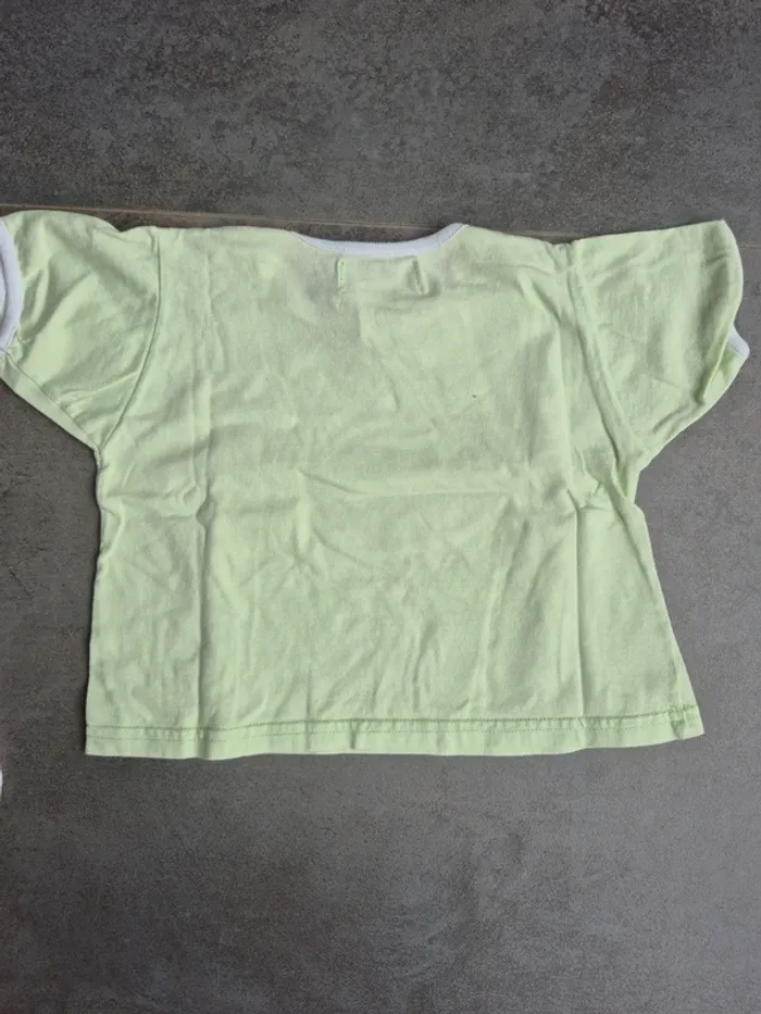 Lot tee-shirts 12 mois bébé fille - photo numéro 8