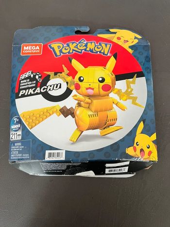 MEGA Construx Pokemon Pikachu à Construire, Jeu de Briques de Construction