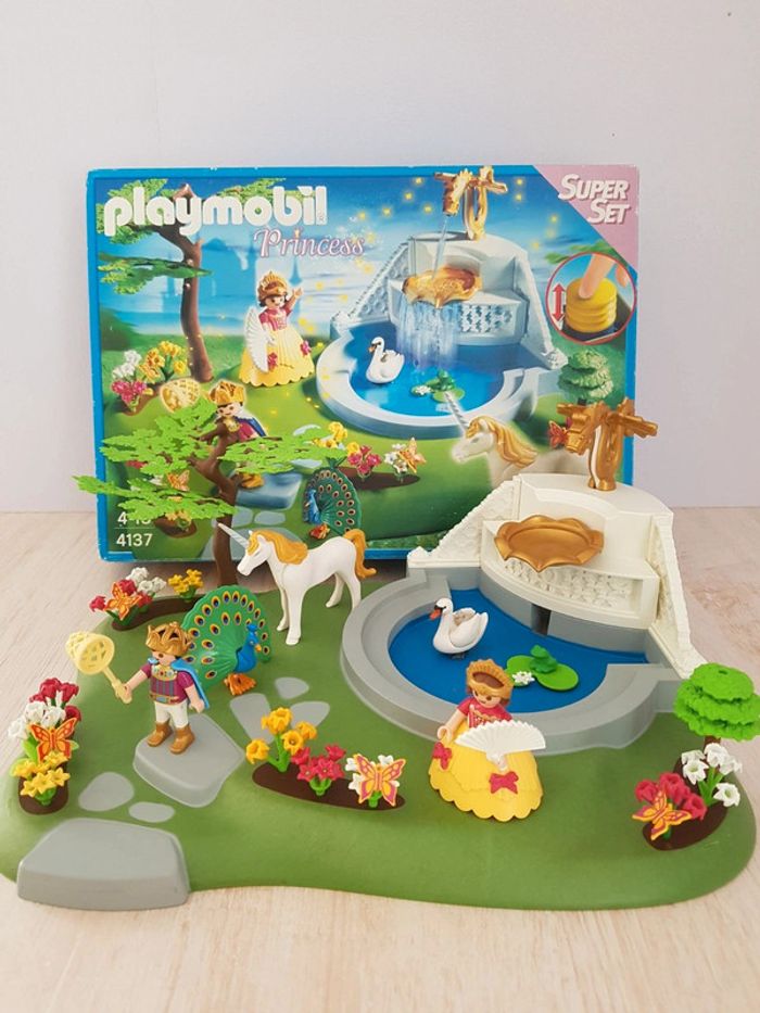 Superset fontaine royale Playmobil