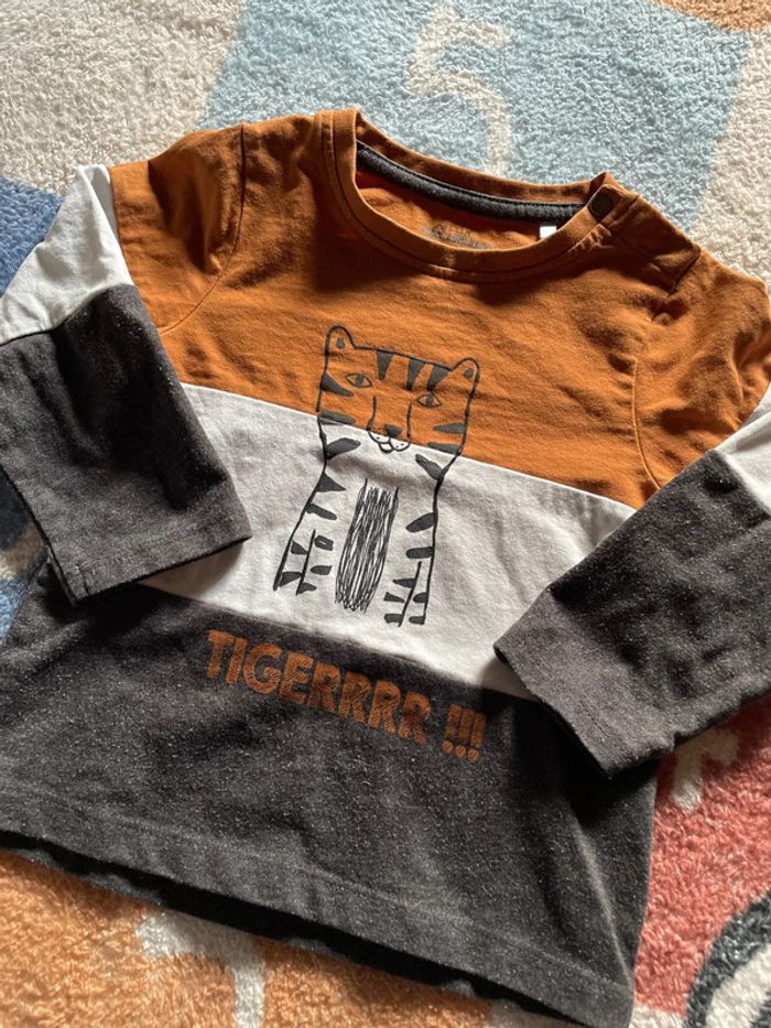 Tee-shirts manches longues 24 mois