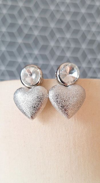 🟡 Boucles d'oreilles argentées. #alexegbijoux