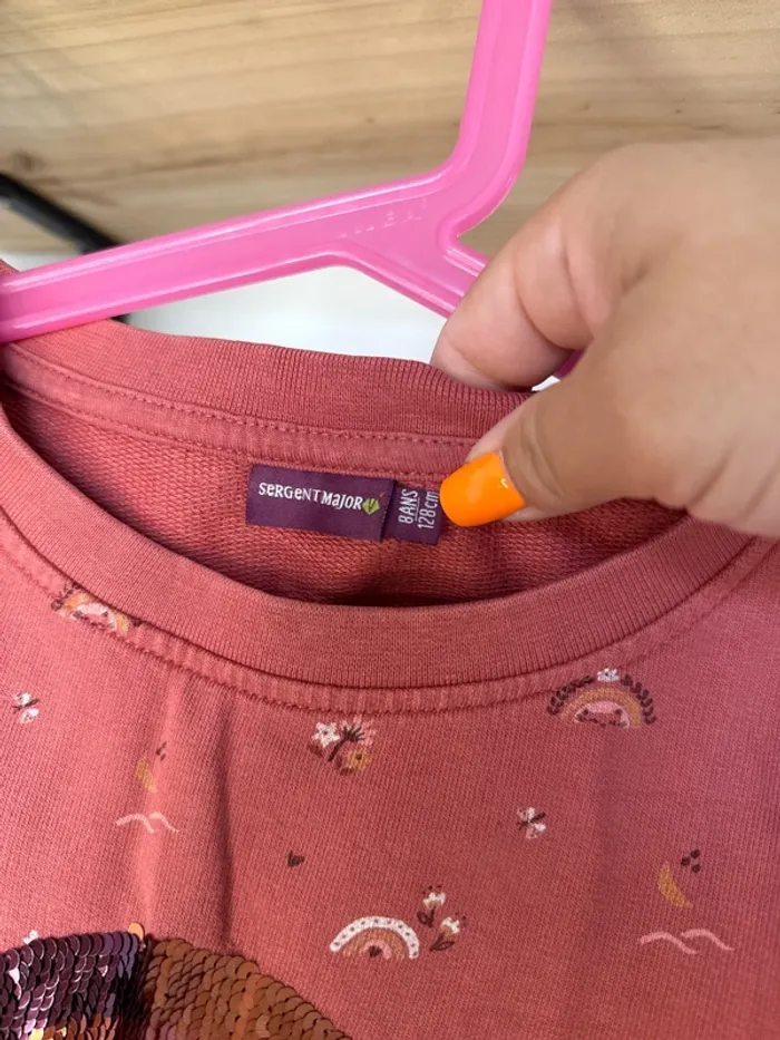 Pull sweat SM 8ans - photo numéro 4