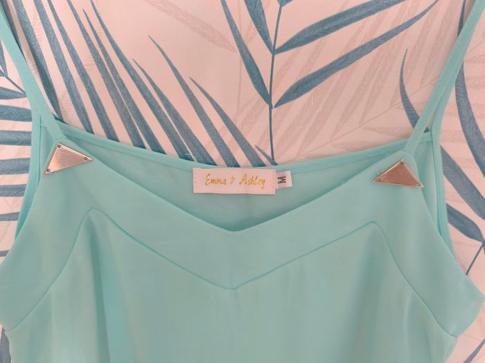 🌺 Top fluide - Turquoise - Emma & Ashley - M (38) 🌺 - photo numéro 2