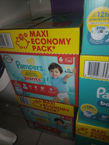 Pampers taille 6