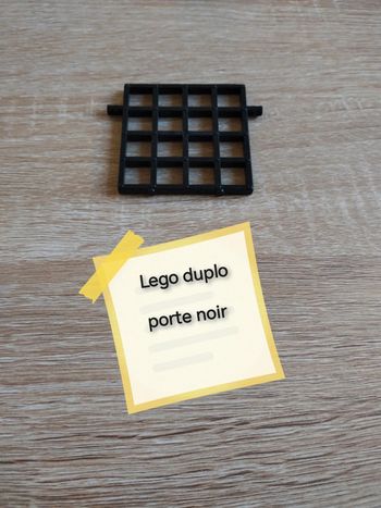Lego duplo porte noir