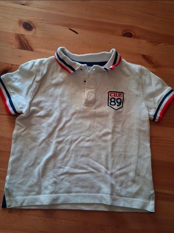 Haut blanc 4 ans