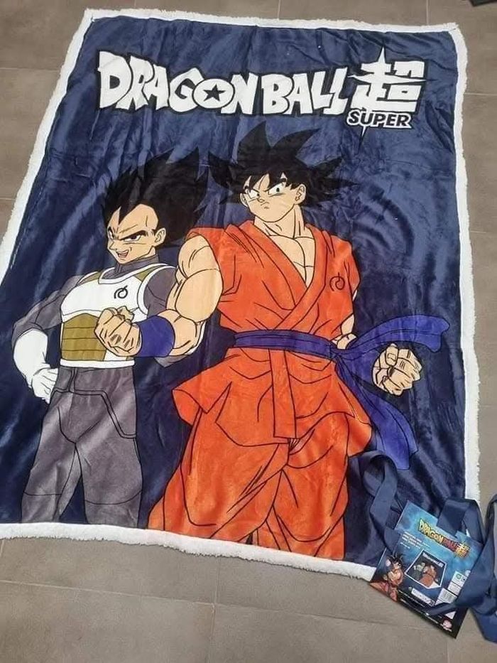 Grande couverture polaire DBZ dragon ball z