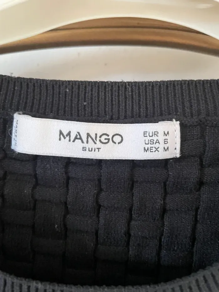 Pull Mango noir TM - photo numéro 4